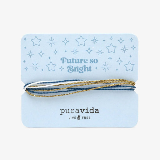 Pura Vida "Future So Bright" carded Bracelet
