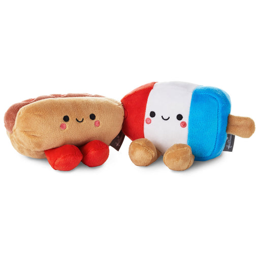 Better Together Hot Dog and Bomb Pop Magnetic Plush Pair
