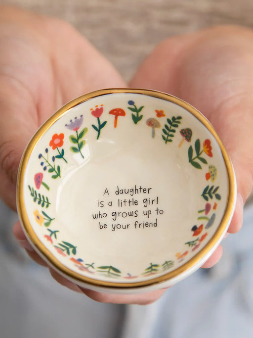 Daughter Friend Ceramic Giving Trinket Bowl