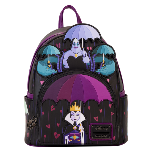 Disney Villains Curse Your Hearts Mini Backpack by Loungefly