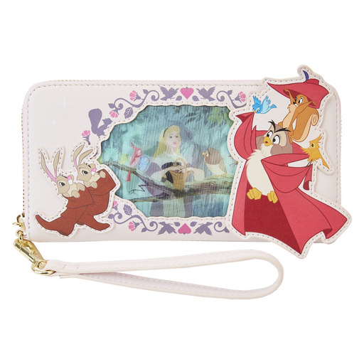 Sleeping Beauty Princess Lenticular Series Wristlet Wallet by Loungefly