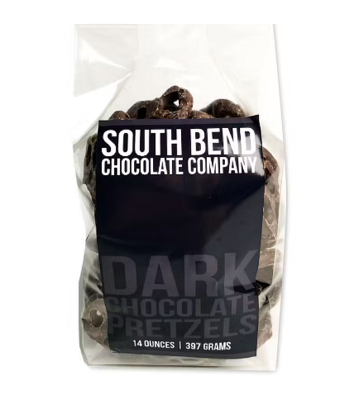 South Bend Chocolate Co. Dark Chocolate Pretzels