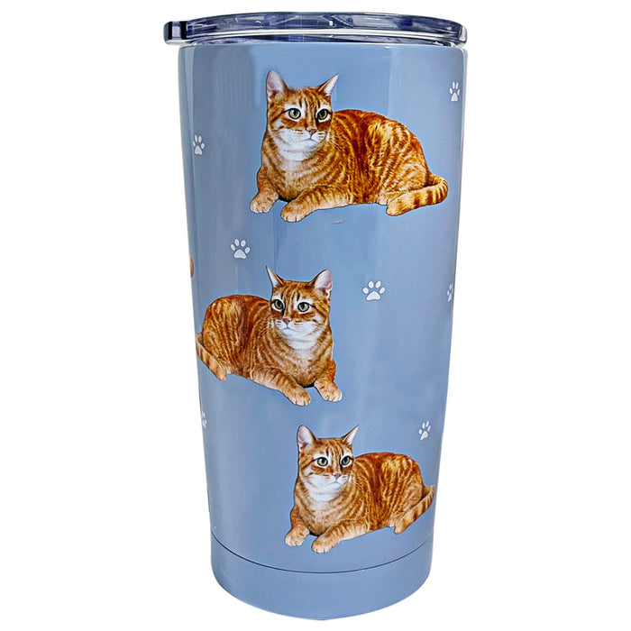 Stainless Cat Tumbler - Variety of Breeds Available