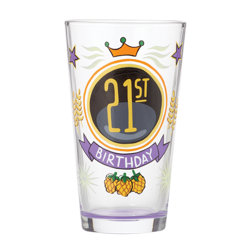 21st Birthday Lolita Pint Glass