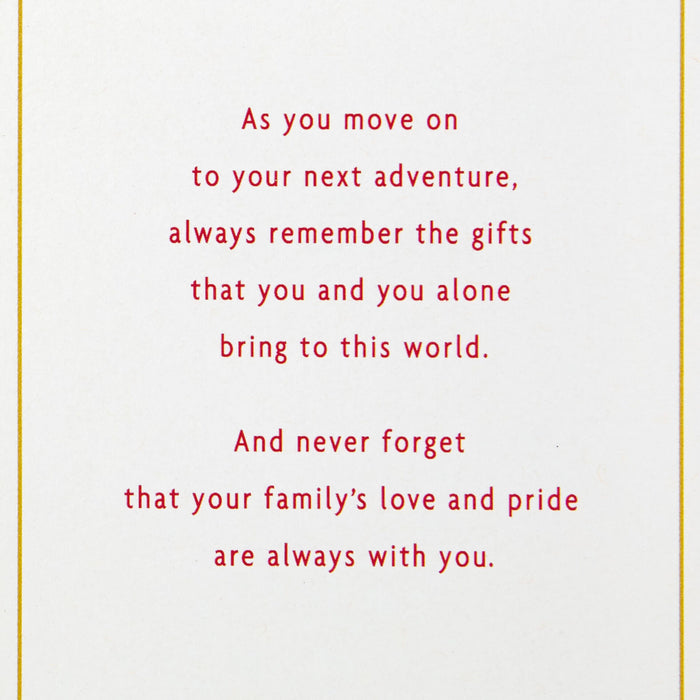 Always With You, Grandson Graduation Card