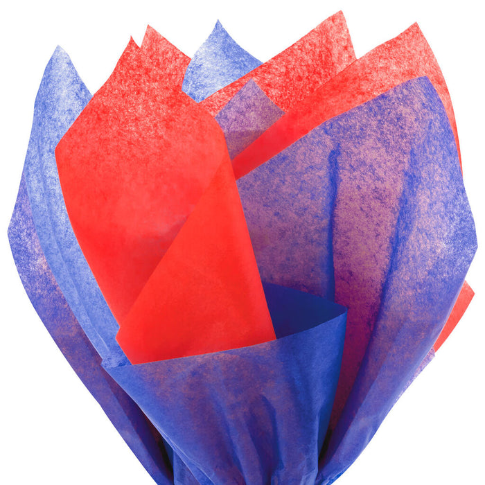 Red and Blue 2-Pack Tissue Paper