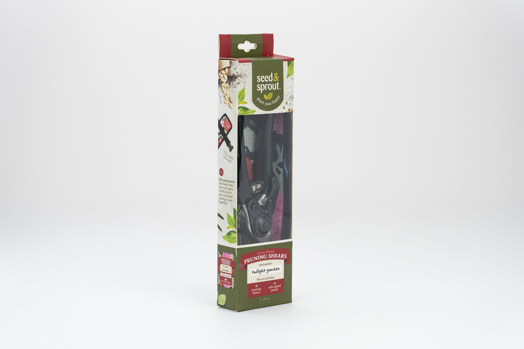 Seed & Sprout Green Thumb Pruning Shears - Twilight Garden