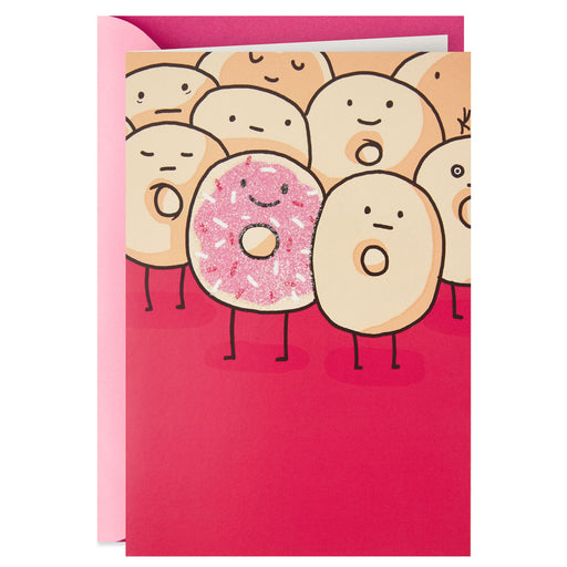 Sprinkled Donut Love Card