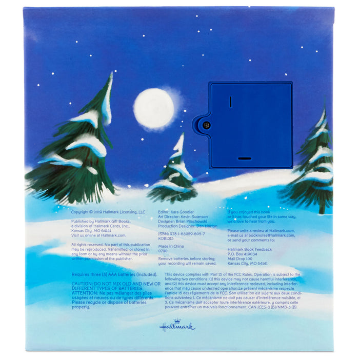 The Night Before Christmas Recordable Lighted Pop-Up Book