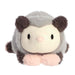 Plush Opossum toy on a white background