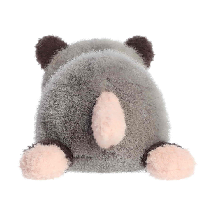Plush Opossum toy on a white background