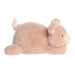 Plush pig toy on a white background