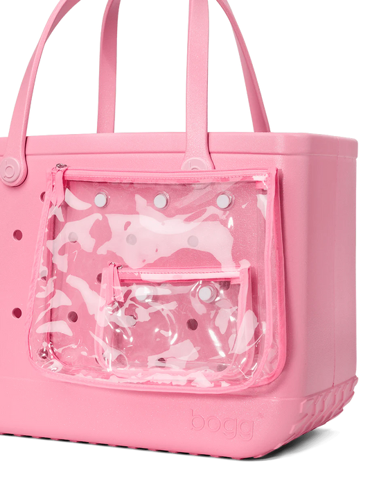 Original Large Tote Bogg Bag - BUBBLEGUM Shimmer