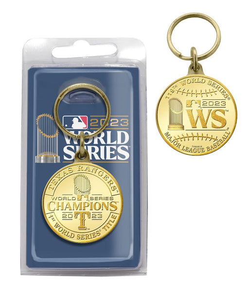 Texas Rangers 2023 World Series Keychain
