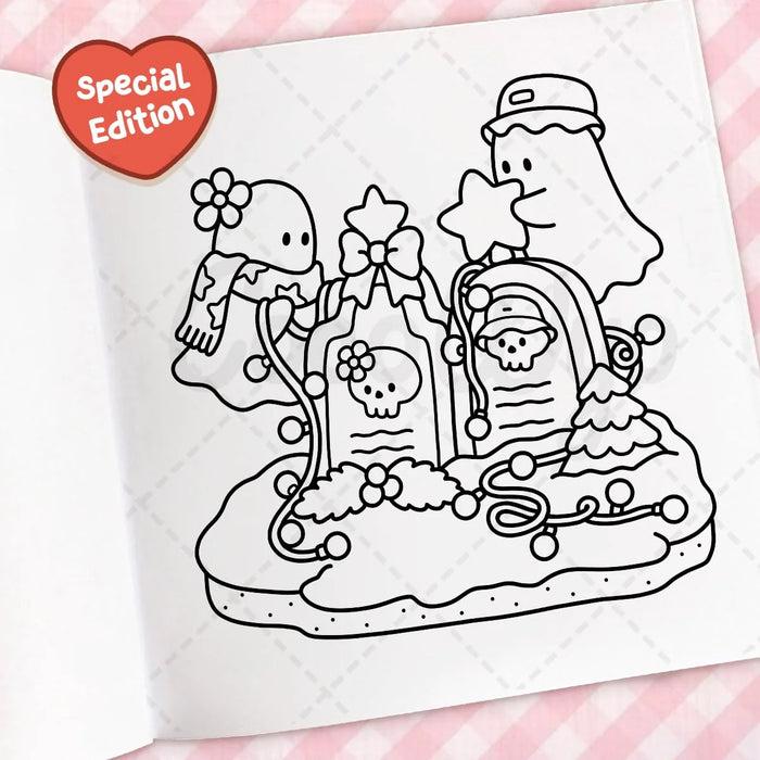 Cozy Christmas Coloring Book