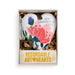 A heart-shaped ceramic recordable art heart in a gift box, featuring a floral design with pink and red flowers, green leaves, and blue accents, with the text 'BEST GRANDMA EVER' and 'RECORDABLE ART HEARTS'.