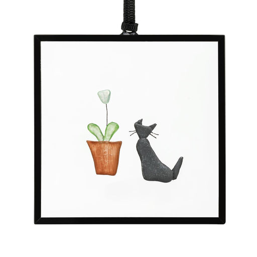 Purrfect Petals Suncatcher