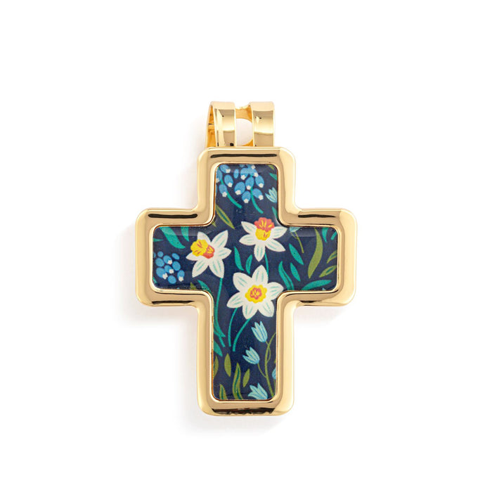 Artful Cross Blessed Visor Clip