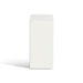 White rectangular box on a white background
