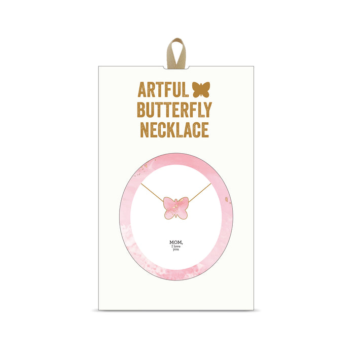 Mom Artful Butterfly Necklace