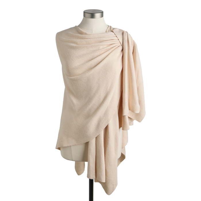 Keyhole Tan Travel Wrap