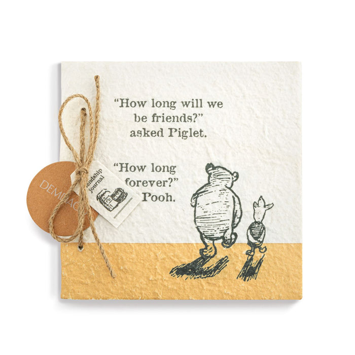 Winnie-the-Pooh Friendship Paper Mache Journal