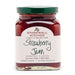 Jar of Stonewall Kitchen Strawberry Jam on a white background