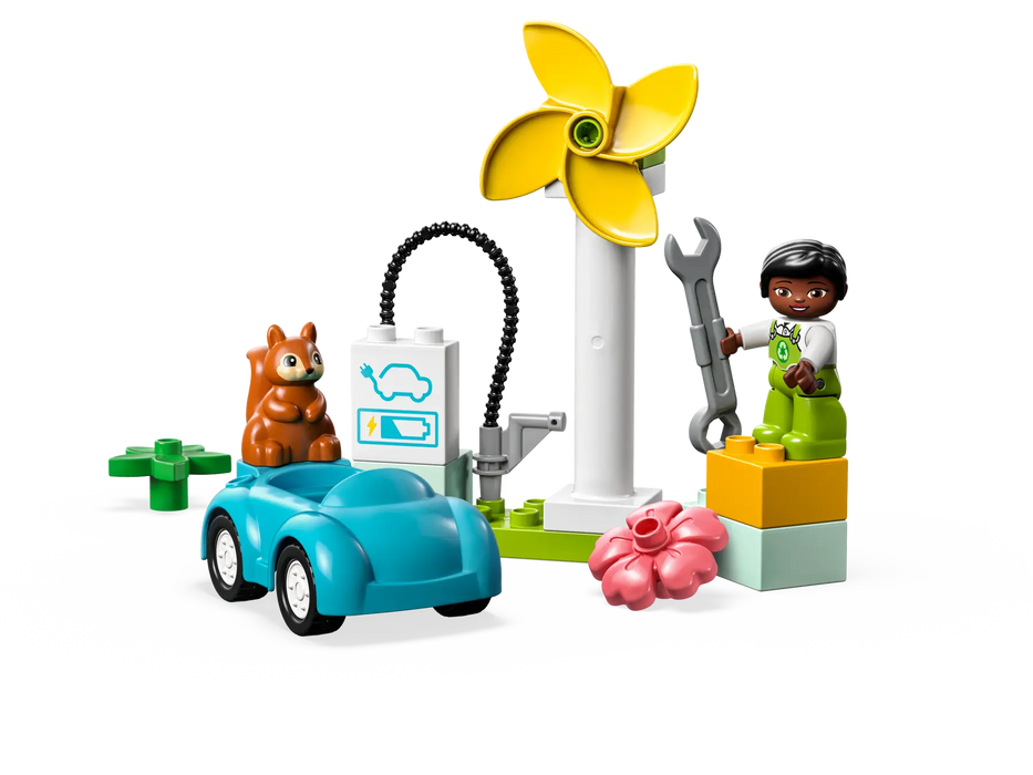 LEGO® Wind Turbine and Electric Car