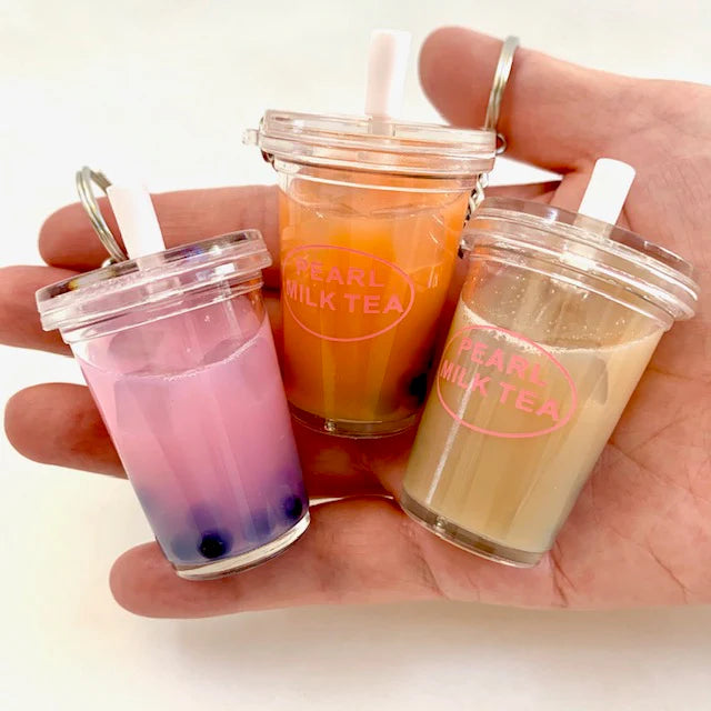 Boba Tea Keycharm