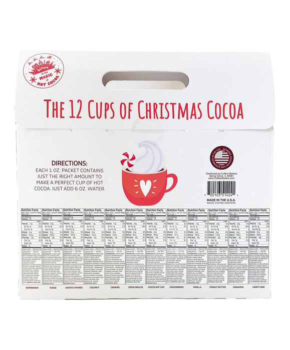 The 12 Cups of Christmas Cocoa Pack