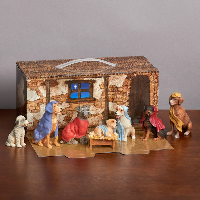 Dog Nativity Set