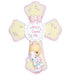 Jesus Loves Me Resin Cross With Stand Girl Figurine