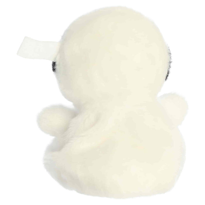 White duck-shaped toy on a white background