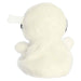 White duck-shaped toy on a white background