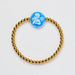 Holy Water Cherub Cameo Bracelet in Gold
