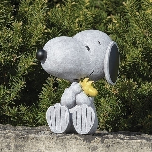 Peanuts Snoopy & Woodstock Garden Statue
