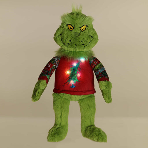 Dr. Seuss™ Ugly Sweater Light-Up Grinch, 16"