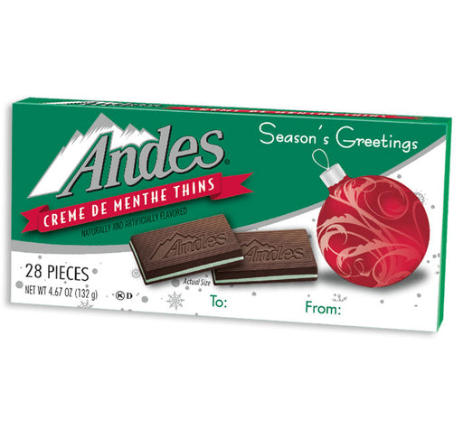 Andes Holiday Crème de Menthe Thins