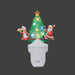 Mr. & Mrs. Claus on Seesaw Night-Light
