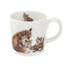 Wrendale Designs Bedtime Kisses 14 fl.oz. Mug, Foxes