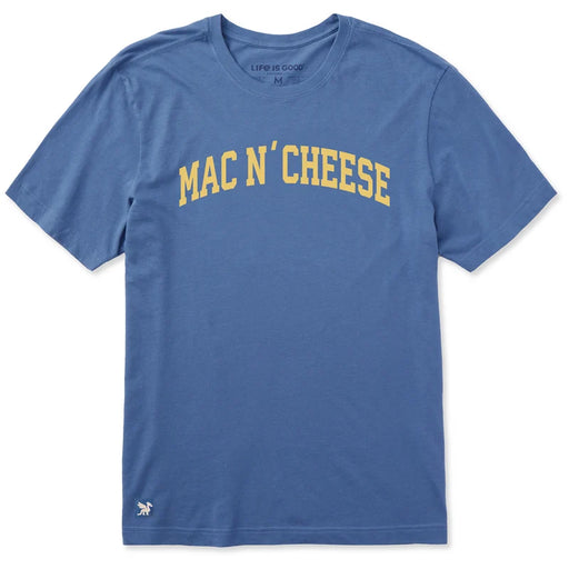 Life is Good Mac N' Cheese Arch Short Sleeve Crusher Tee