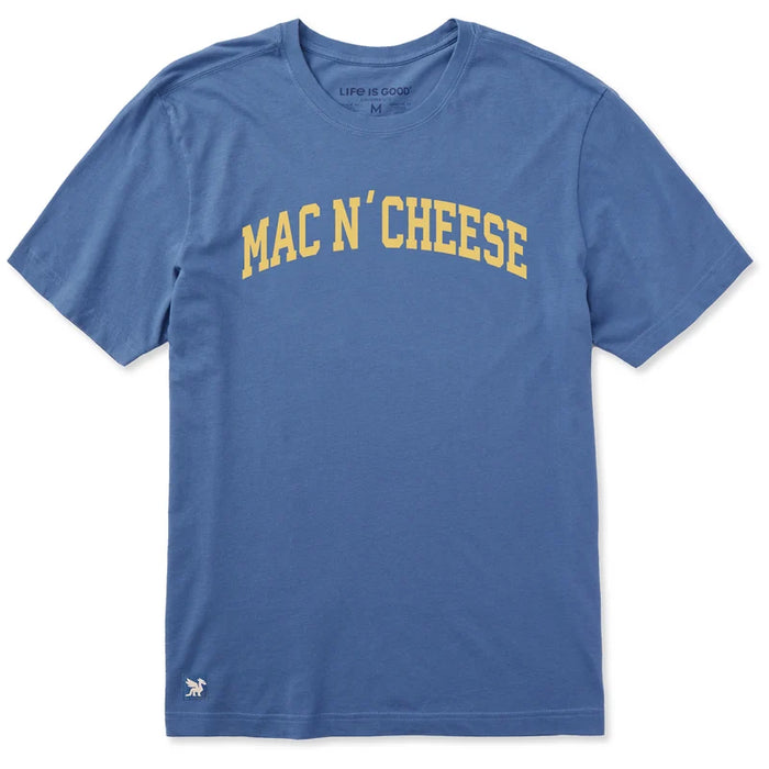 Life is Good Mac N' Cheese Arch Short Sleeve Crusher Tee