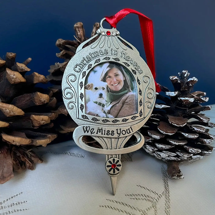 Christmas in Heaven Photo Ornament