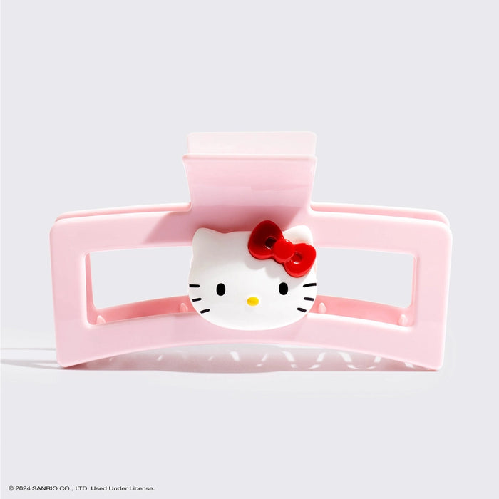 Hello Kitty X Kitsch Recycled Kitty Face Jumbo Open Clawclip