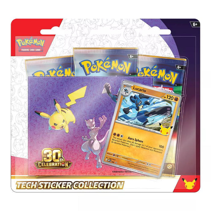 Pokémon Trading Card Game: 30th Celebration Tech Sticker Collection