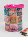 Chirp Patchwork Pop-Up Car Trash Can