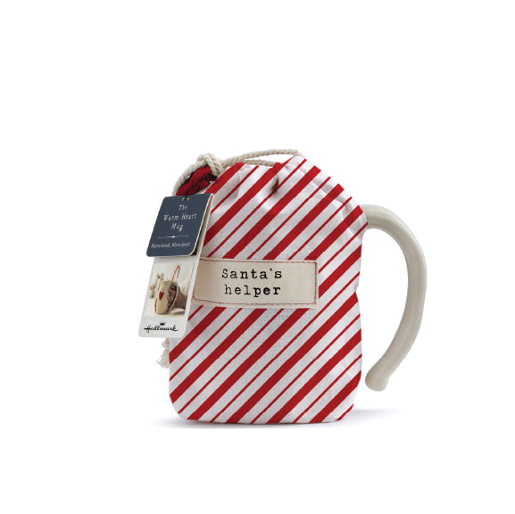 Santa's Helper Holiday Warm Heart Mug