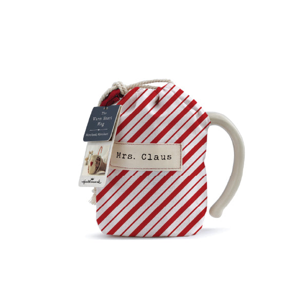 Mrs. Claus Holiday Warm Heart Mug