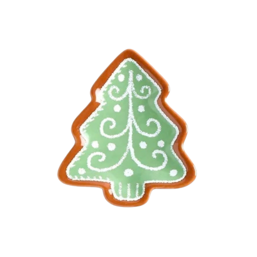 Christmas Tree Cookie Trinket Dish