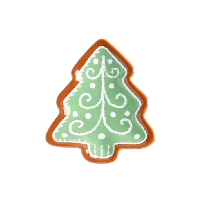 Christmas Tree Cookie Trinket Dish